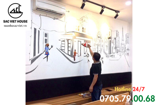 CTY TNHH TM XÂY DỰNG SẮC VIỆT - VẼ TRANH TƯỜNG GIÁ RẼ TẠI TP. HỒ CHÍ MINH