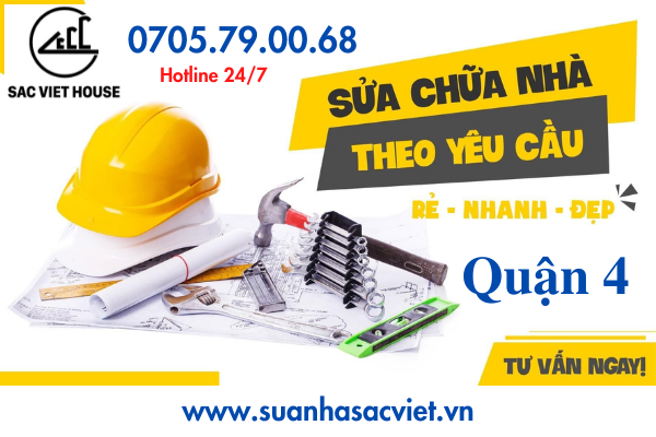 THI CÔNG SƠN, SỬA CHỮA NHÀ, CHỐNG THẤM, CÁCH NHIỆT QUẬN 4