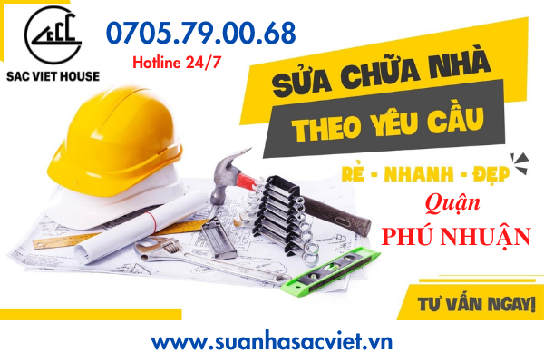 SỬA CHỮA CẢI TẠO NHÀ, CHỐNG THẤM, CÁCH NHIỆT QUẬN PHÚ NHUẬN - Tư vấn & Thi công 0705.79.00.68